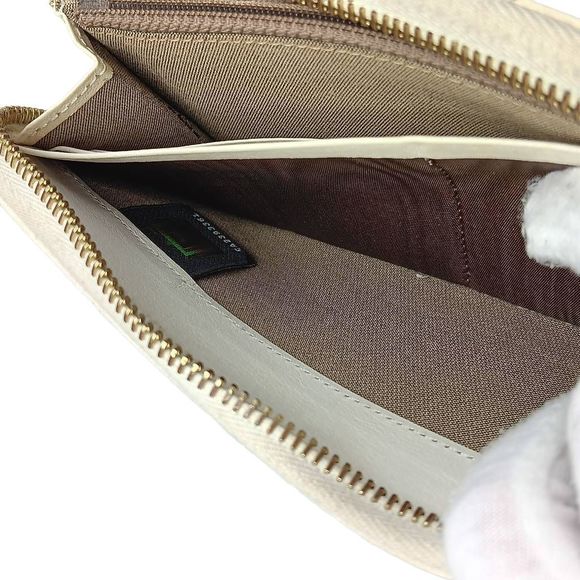 FENDI Zucchino Spalmati FF Multicolor Large Size Zip Wallet White Multicolor - Picture 6 of 13